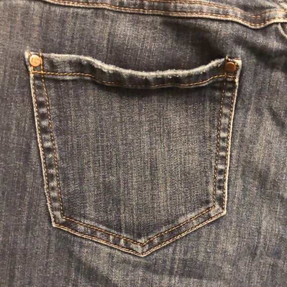 LC Lauren Conrad Dark Wash Skinny Jeans Size 10 - Picture 3 of 5